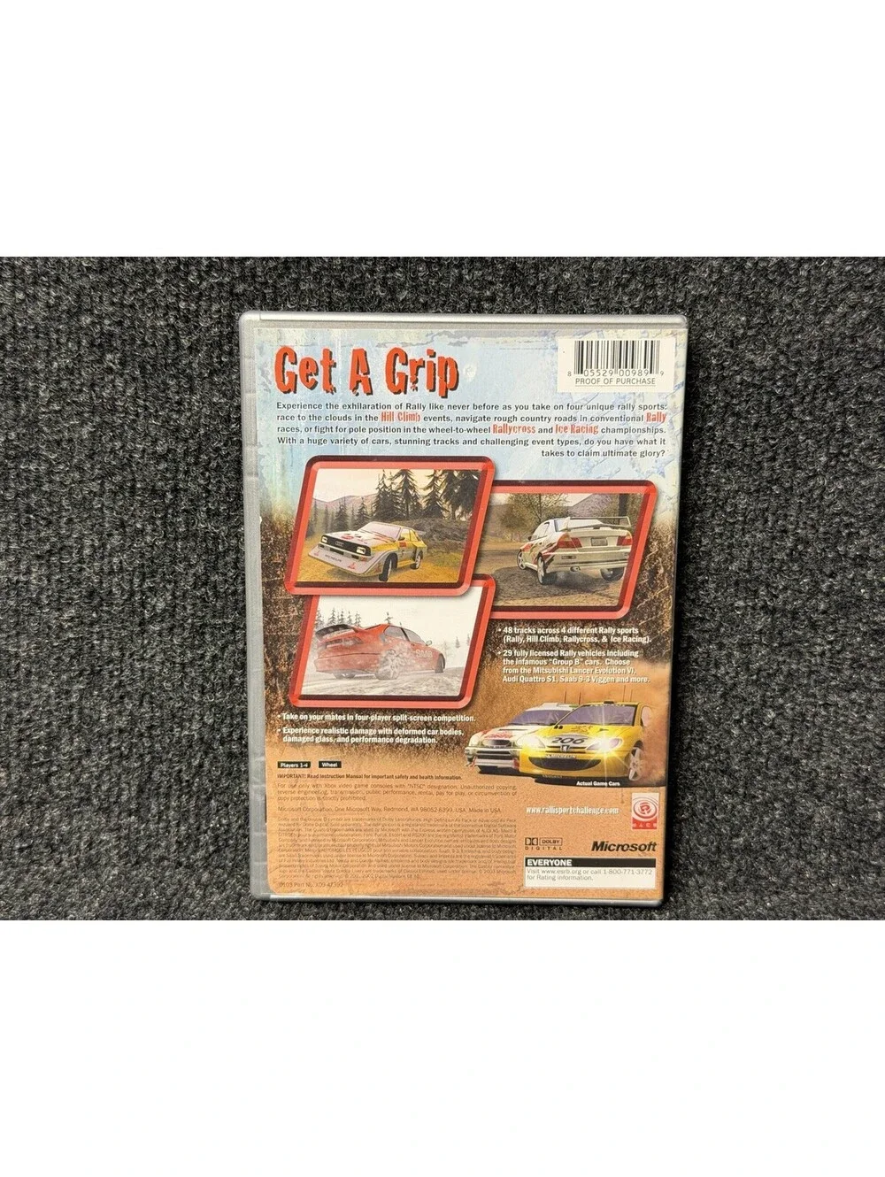 Rallisport Challenge Original Xbox Video Game CIB ⭐️GOOD CONDITION⭐️
